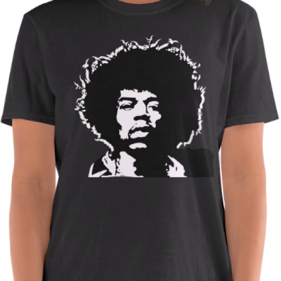 JIMI HENDRIX Black T-shirt - Picture 3 of 4